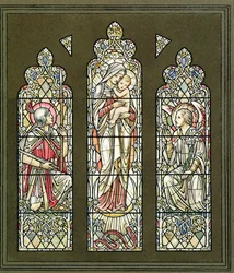 Entwurf für ein Buntglasfenster, späte 1920er Jahre